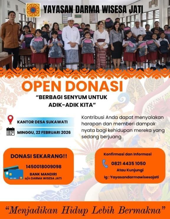 Berbagi Senyum Untuk Adik-Adik kita